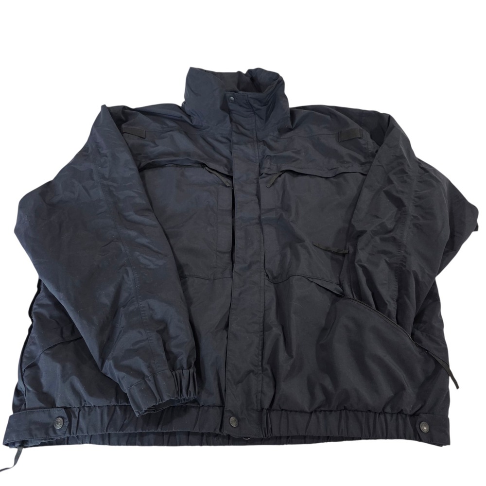 5.11 Tactical Parka Jacket Mens Black 2XL Nylon Softshell Lightweight Waterproof